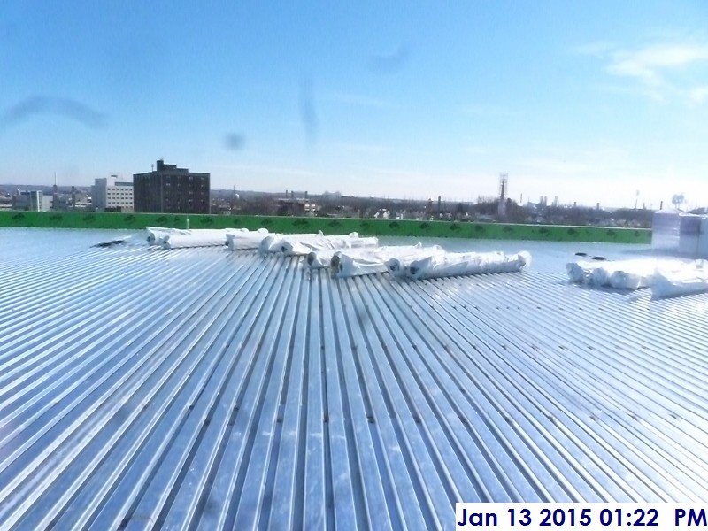 Roof Insulation material Facing South (2)